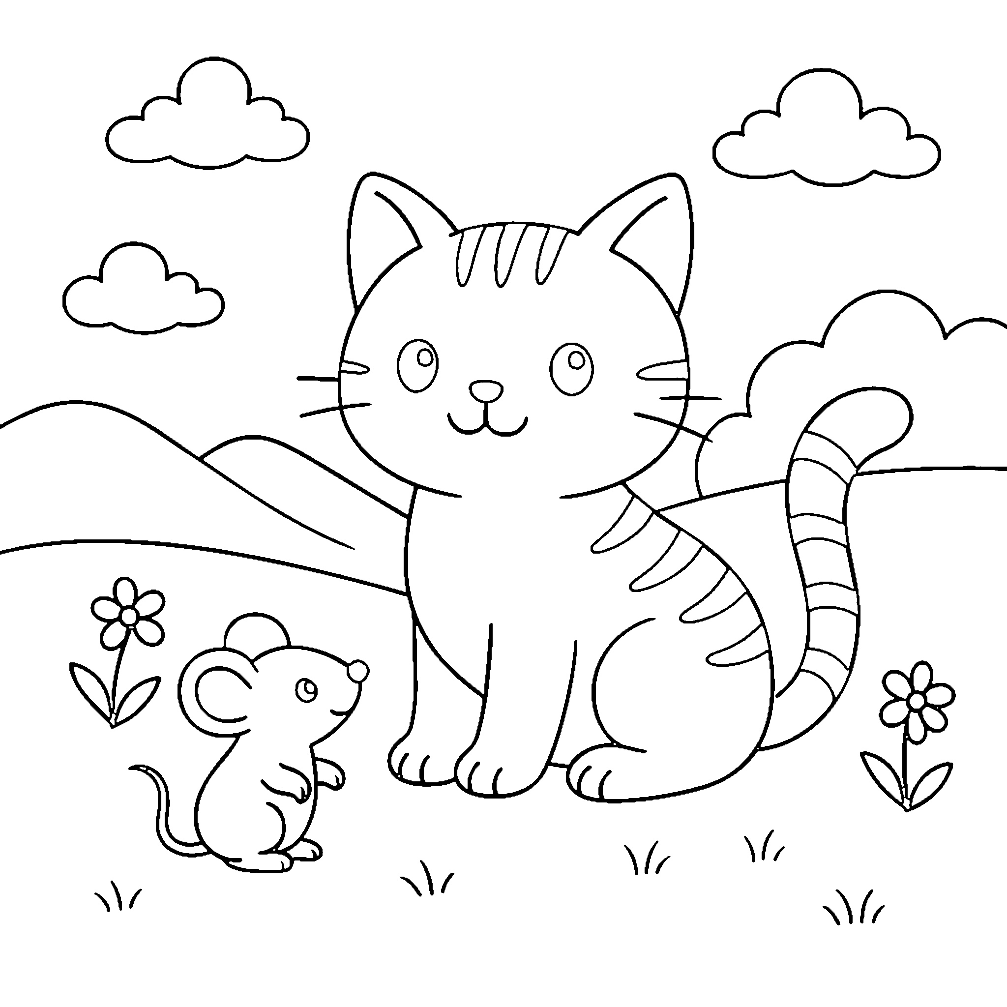 kucing tikus binatang hewan liar